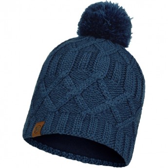 Шапка вязаная с флисом BUFF HAT KNITTED POLAR SLAY ENSIGN BLUE