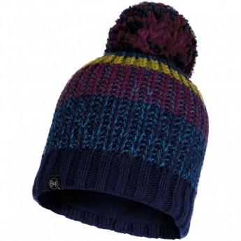 Шапка вязаная с флисом BUFF HAT KNITTED POLAR STIG NIGHT BLUE