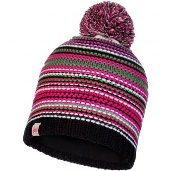 Шапка вязаная с флисом детская BUFF HAT KNITTED POLAR AMITY MULTI