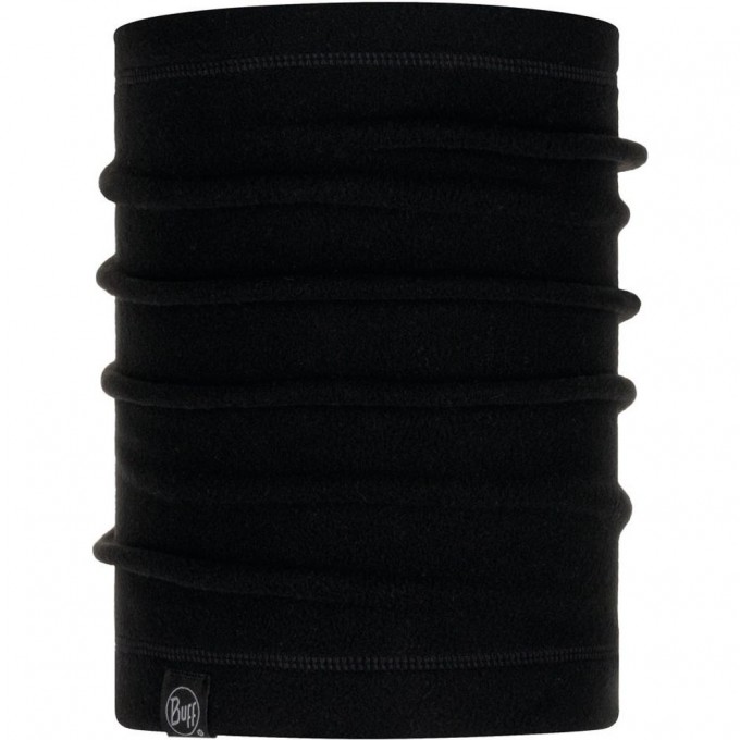 Шарф-труба флисовый BUFF NECKWARMER POLAR SOLID BLACK 120931.999.10.00