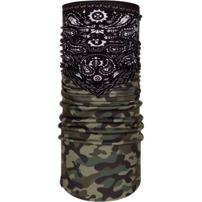 Шарф-труба непродуваемый BUFF WINDPROOF CAMO CASH MULTI 121525.555.10.00