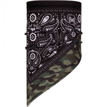 Шарф-труба сноубордическая BUFF BANDANA TECH FLEECE CAMO CASH MULTI