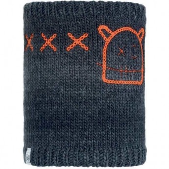 Шарф-труба вязаный с флисом детский BUFF NECKWARMER KNITTED POLAR MONSTER JOLLY BLACK