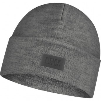 Шерстяная шапка с флисом BUFF HAT WOOL FLEECE GREY