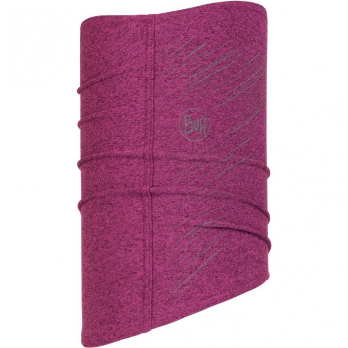 Теплая светоотражающая бандана-труба BUFF NECKWARMER TECH FLEECE R-PINK 118102.538.10.00