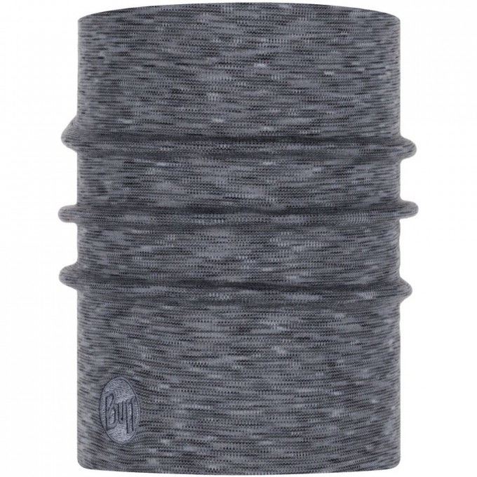 Теплый шерстяной шарф-труба BUFF WOOL HEAVYWEIGHT FOG GREY MULTI STRIPES 117821.952.10.00