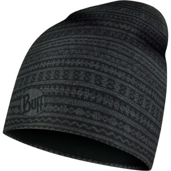 Тонкая флисовая шапочка BUFF HAT POLAR MICROFIBER UME BLACK