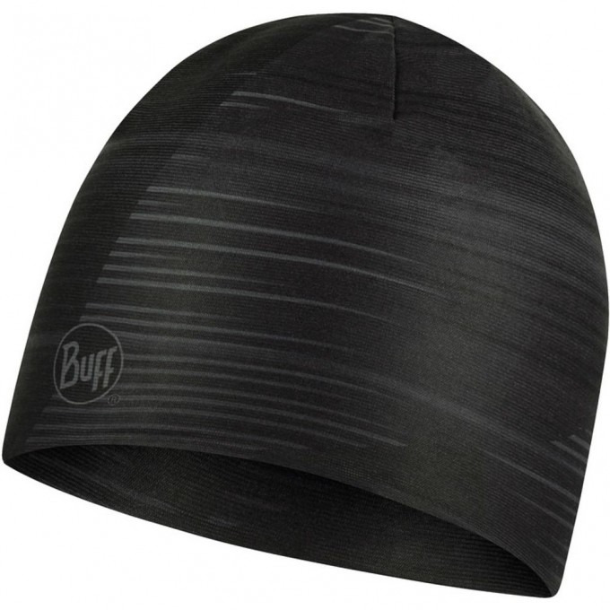 Тонкая теплая спортивная шапка BUFF HAT THERMONET REFIK BLACK 124139.999.10.00