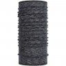 Тонкий шерстяной шарф-труба BUFF WOOL LIGHTWEIGHT GRAPHITE MULTI STRIPES 117819.901.10.00