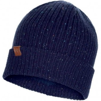 Вязаная шапка BUFF HAT KNITTED KORT NIGHT BLUE