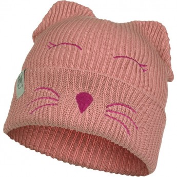 Вязаная шапка детская BUFF HAT KNITTED CAT SWEET