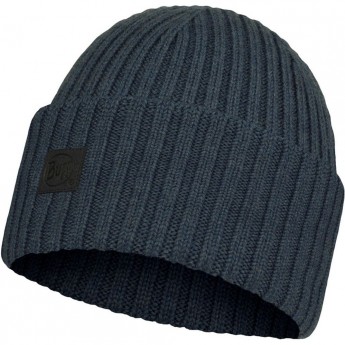 Вязаная шерстяная шапка BUFF HAT WOOL KNITTED ERVIN DENIM Вязаная шерстяная шапка BUFF HAT WOOL KNITTED ERVIN DENIM
