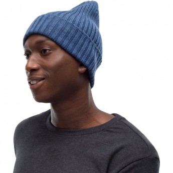 Вязаная шерстяная шапка BUFF HAT WOOL KNITTED NORVAL DENIM Вязаная шерстяная шапка BUFF HAT WOOL KNITTED NORVAL DENIM