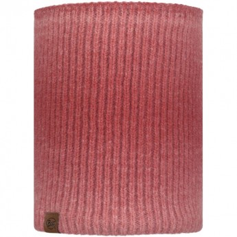 Вязаный шарф-труба с флисом BUFF NECKWARMER KNITTED POLAR MARIN PINK