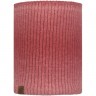 Вязаный шарф-труба с флисом BUFF NECKWARMER KNITTED POLAR MARIN PINK 123520.538.10.00