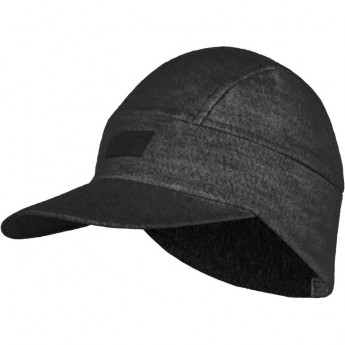 Зимняя шерстяная кепка BUFF WOOL FLEECE PACK CAP GRAPHITE